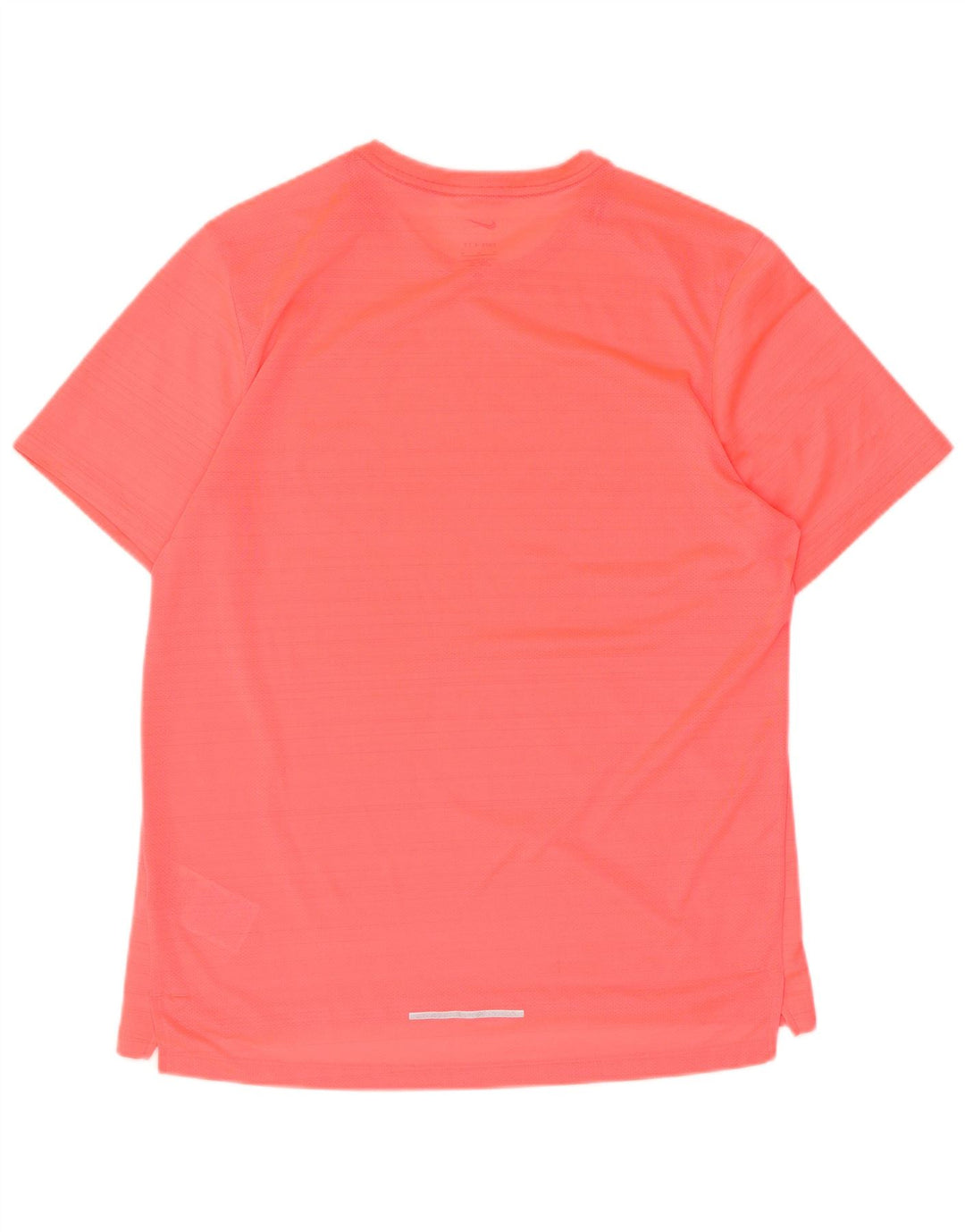 Męski T-shirt Nike Dri Fit Top, średni różowy poliester