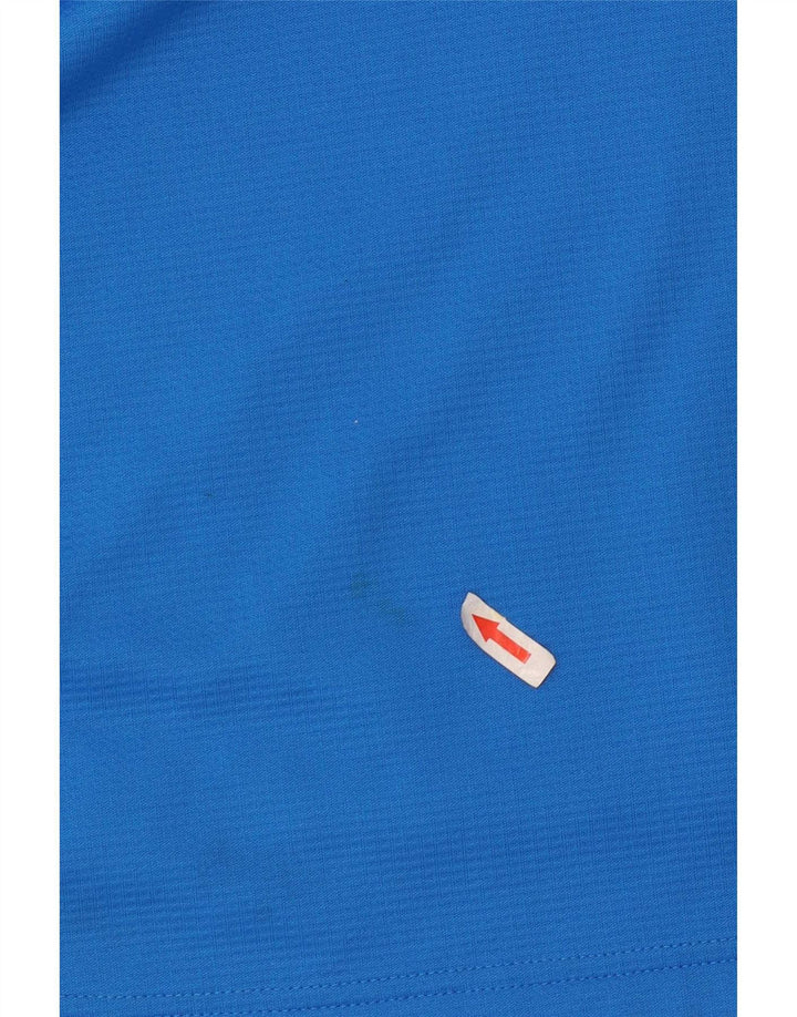 Puma Mens Top Long Sleeve 2XL Blue Polyester