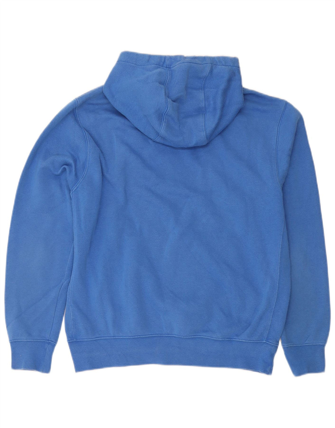 Nike Herren Kapuzenpullover aus mittelblauer Baumwolle