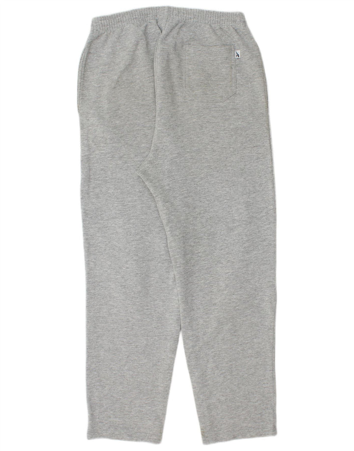 Reebok Mens Tracksuit Trousers Medium Grey Flecked