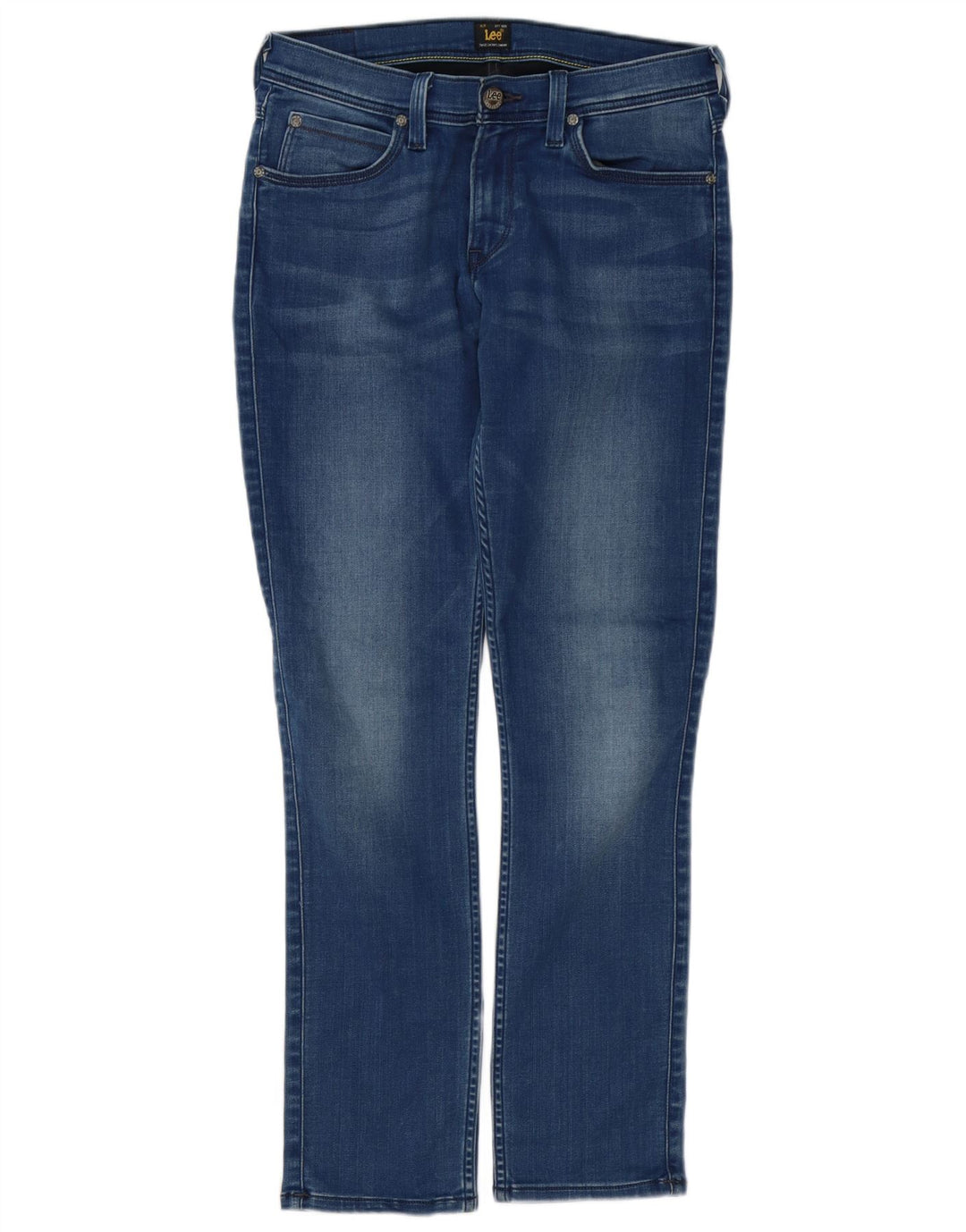 LEE Womens Jade Slim Jeans W30 L29 Blue Cotton