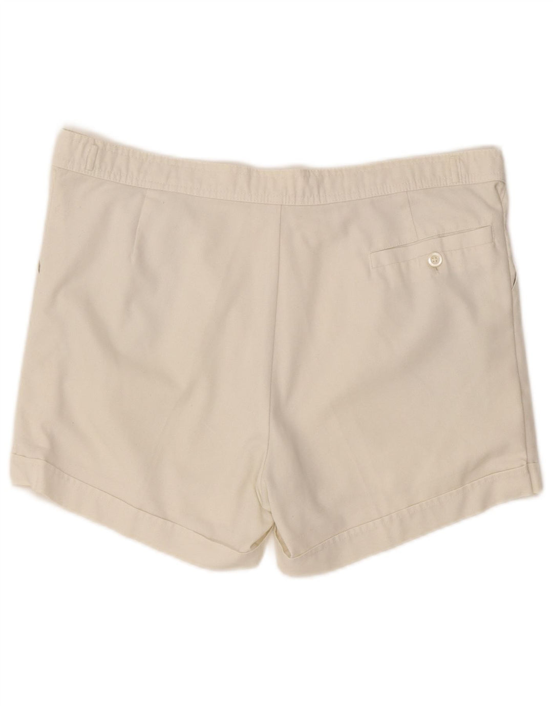 SERGIO TACCHINI Womens Chino Shorts W36 Large  Off White