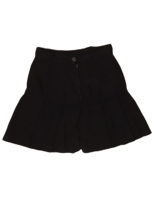 Patrizia Pepe Kvinder plisseret A-line nederdel IT 44 Medium W28 Sort