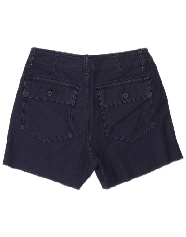 Gap Womens Chino Shorts US 4 Small W28 Navy Blue Cotton