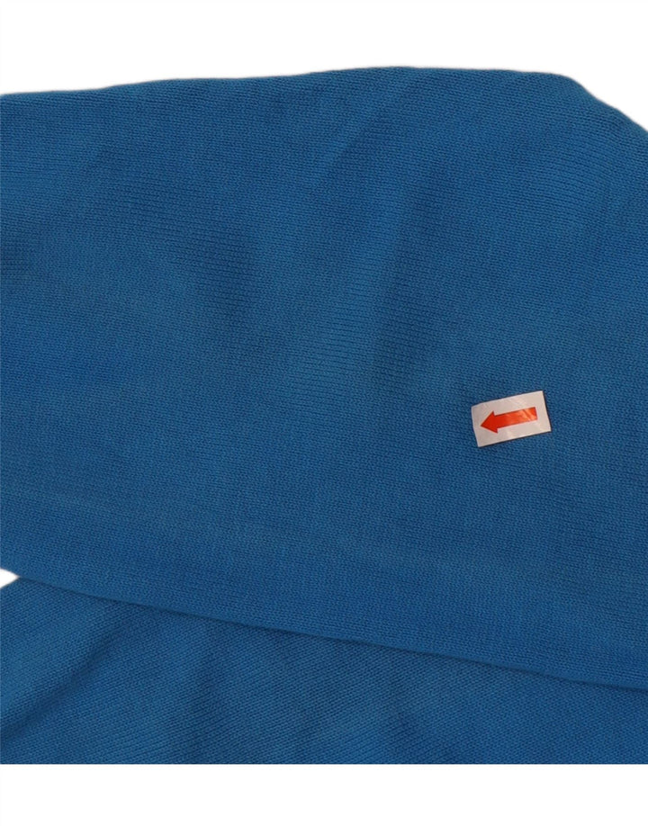 BROOKSFIELD Mens Crew Neck Jumper Sweater IT 50 Medium Blue Cotton Vintage Brooksfield and Second-Hand Brooksfield from Messina Hembry 