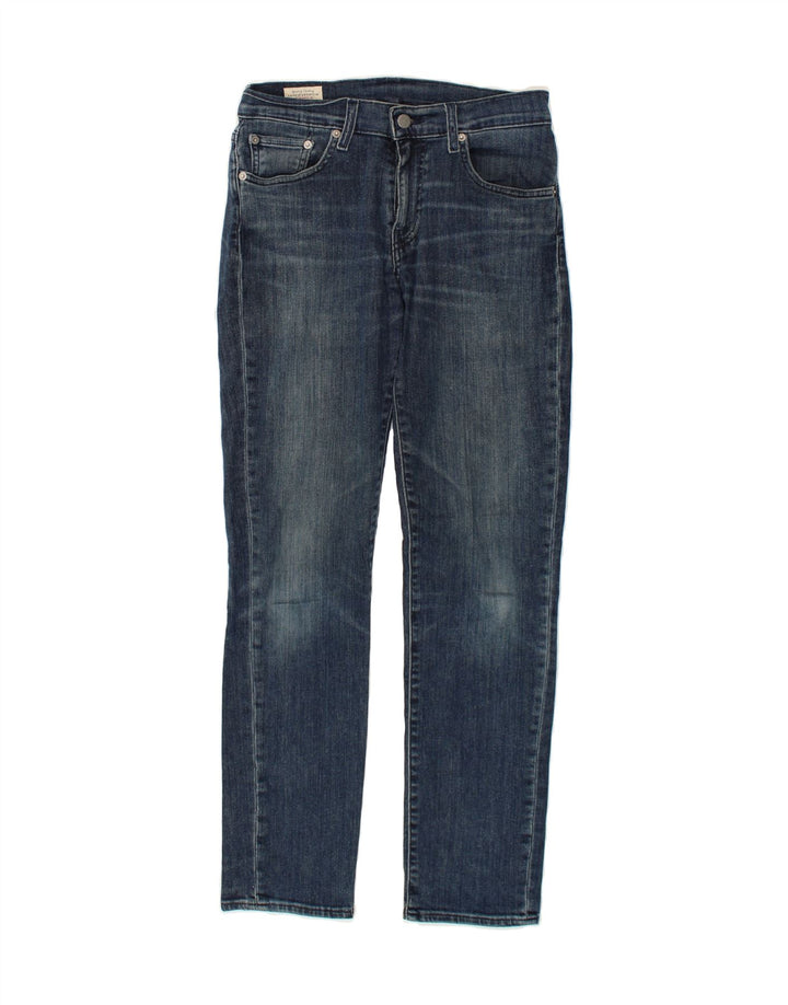 LEVI'S Mens Slim Jeans W29 L32 Navy Blue Cotton Vintage Levi's and Second-Hand Levi's from Messina Hembry 