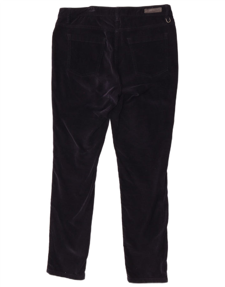 Max & Co. Womens Slim Casual Trousers W32 L29 Navy Blue