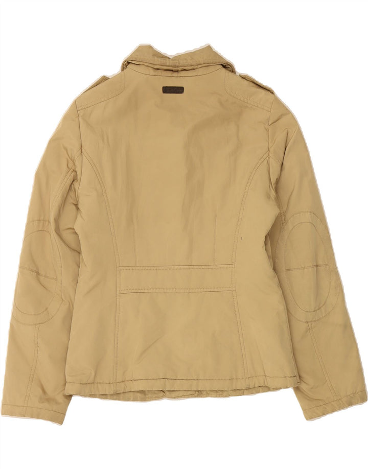 MARLBORO CLASSICS Womens Military Jacket EU 44 XL Beige Polyester Vintage Marlboro Classics and Second-Hand Marlboro Classics from Messina Hembry 