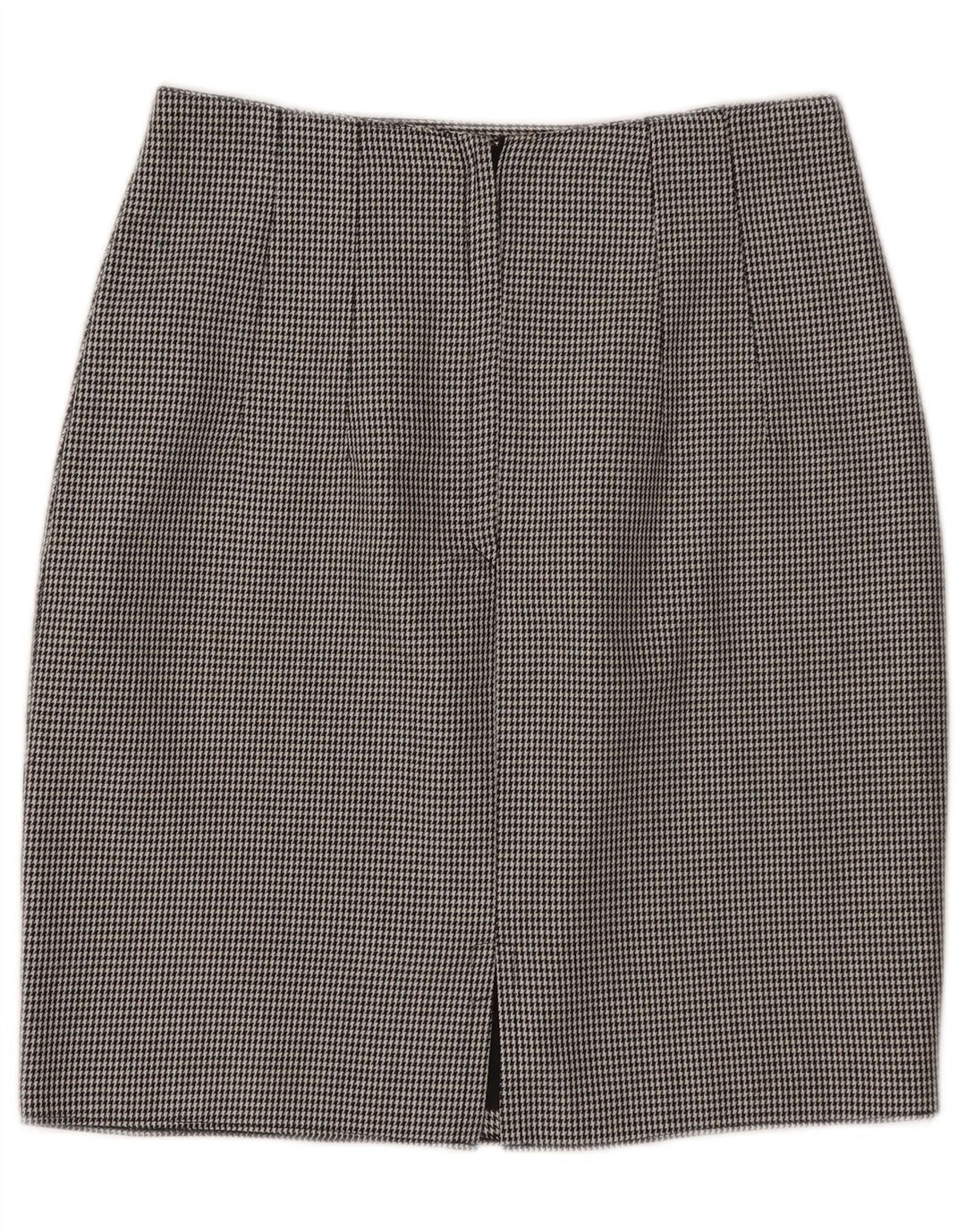 ST. BERNARD Womens Pencil Skirt UK 12 Medium W27 Black Houndstooth