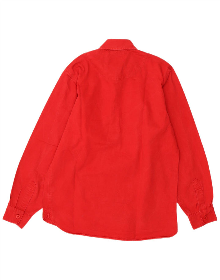SLAM Herre Pullover Shirt Lille rød bomuld