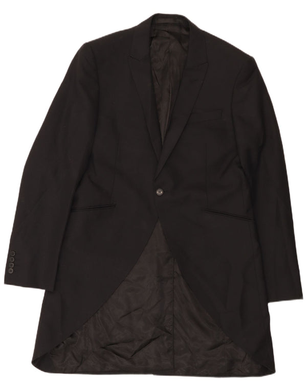 Marks & Spencer Herre Autograph 1 Knap Blazer Jacket UK 40 Medium Sort