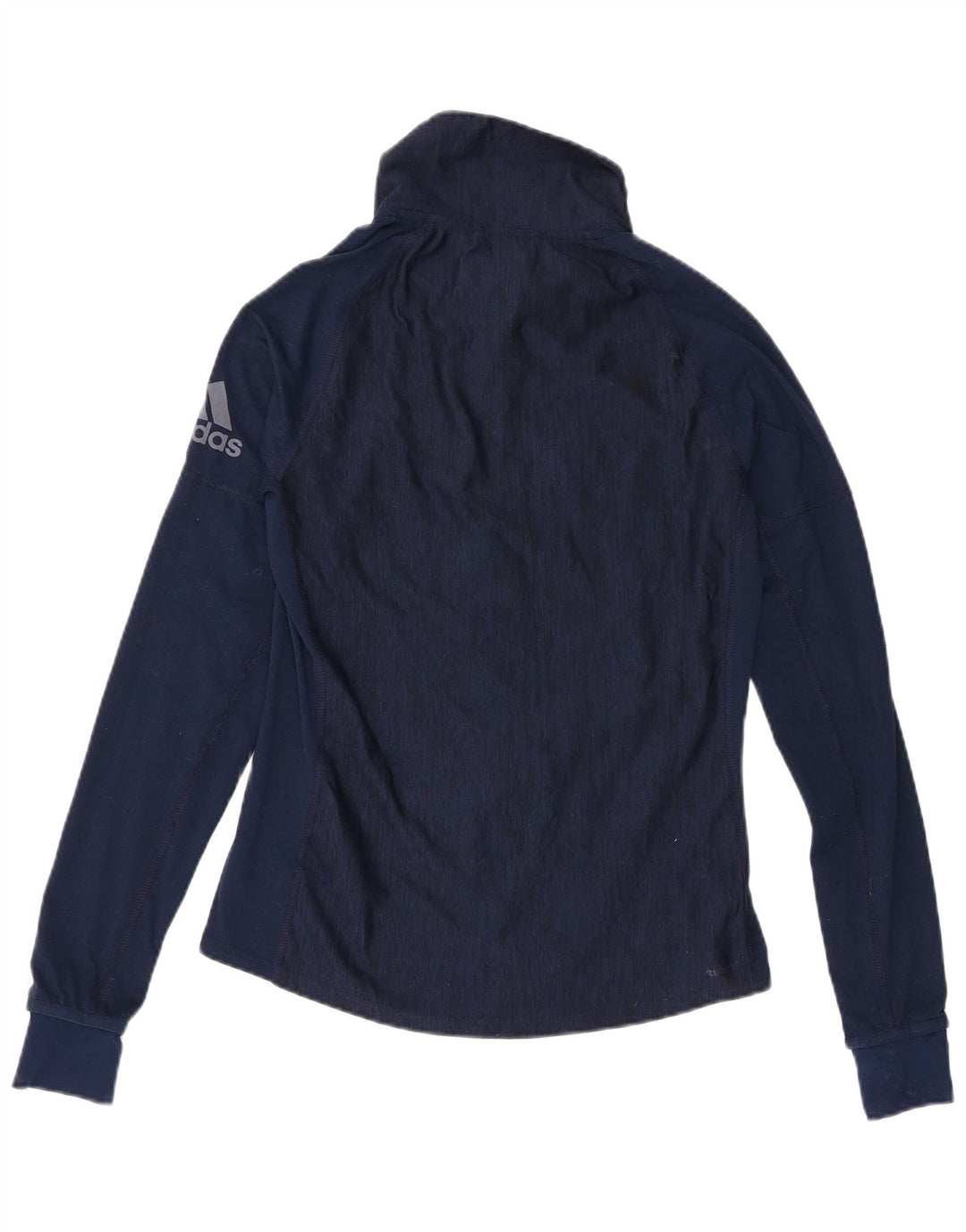 Adidas Damen Graphic Pullover Trainingsanzug Top UK 8/10 Small Marineblau