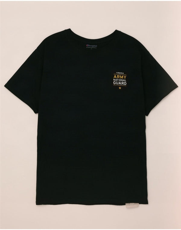 Champion Herre grafisk T-shirt Top mellemgrøn bomuld