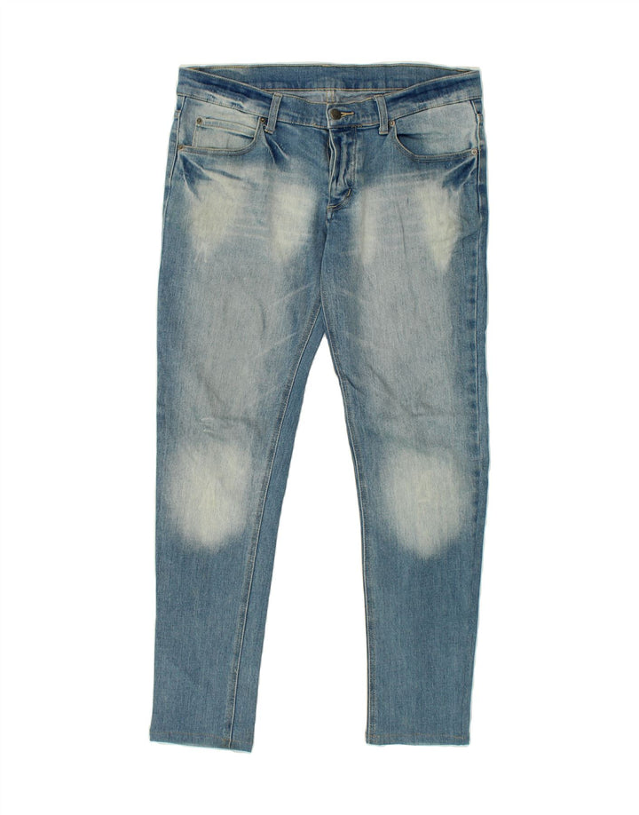 CHEAP MONDAY Womens Slim Jeans W31 L34 Blue Cotton Vintage Cheap Monday and Second-Hand Cheap Monday from Messina Hembry 