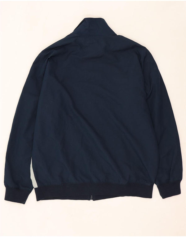 Champion Mens Tracksuit Top Jacket 3XL Navy Blue Colourblock Polyester