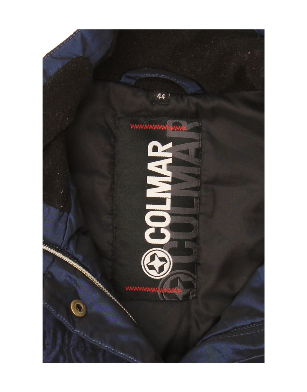 COLMAR Womens Utility Jacket IT 44 Medium Navy Blue Vintage Colmar and Second-Hand Colmar from Messina Hembry 