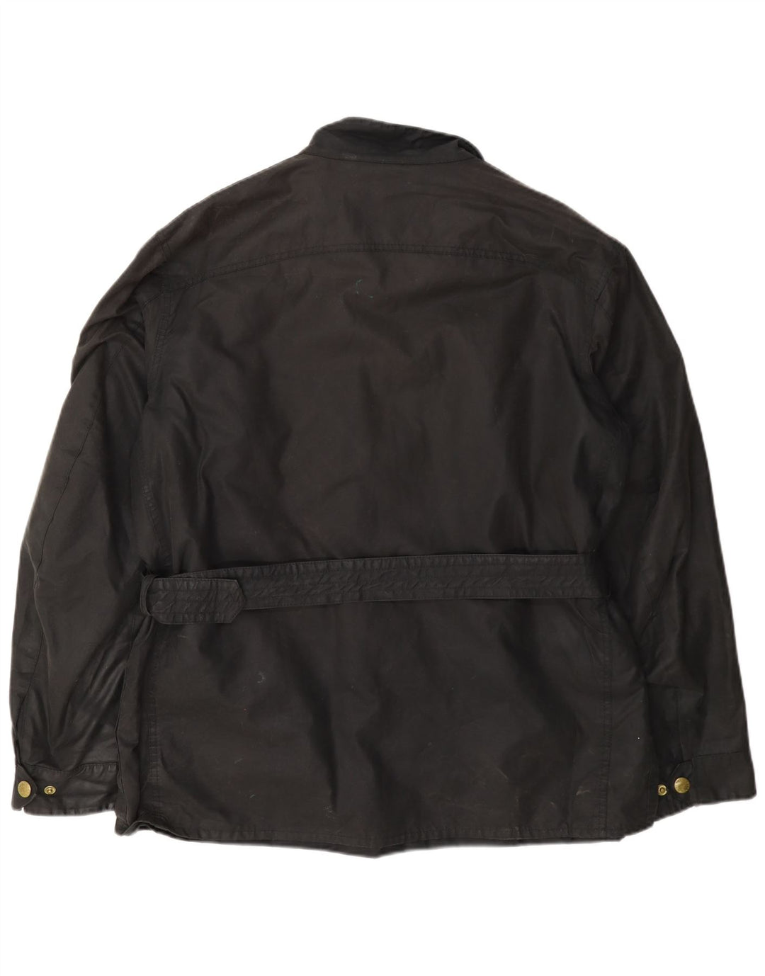 Barbour Mens Waxed Cotton Jacket UK 42 XL Black