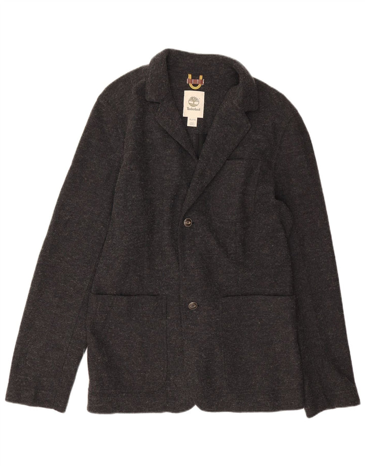 Timberland Herre 2-knaps blazerjakke UK 42 XL Grå polyester