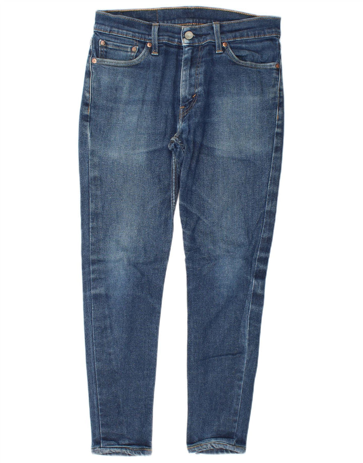LEVI'S Womens 511 Slim Jeans W30 L26 Blue Cotton