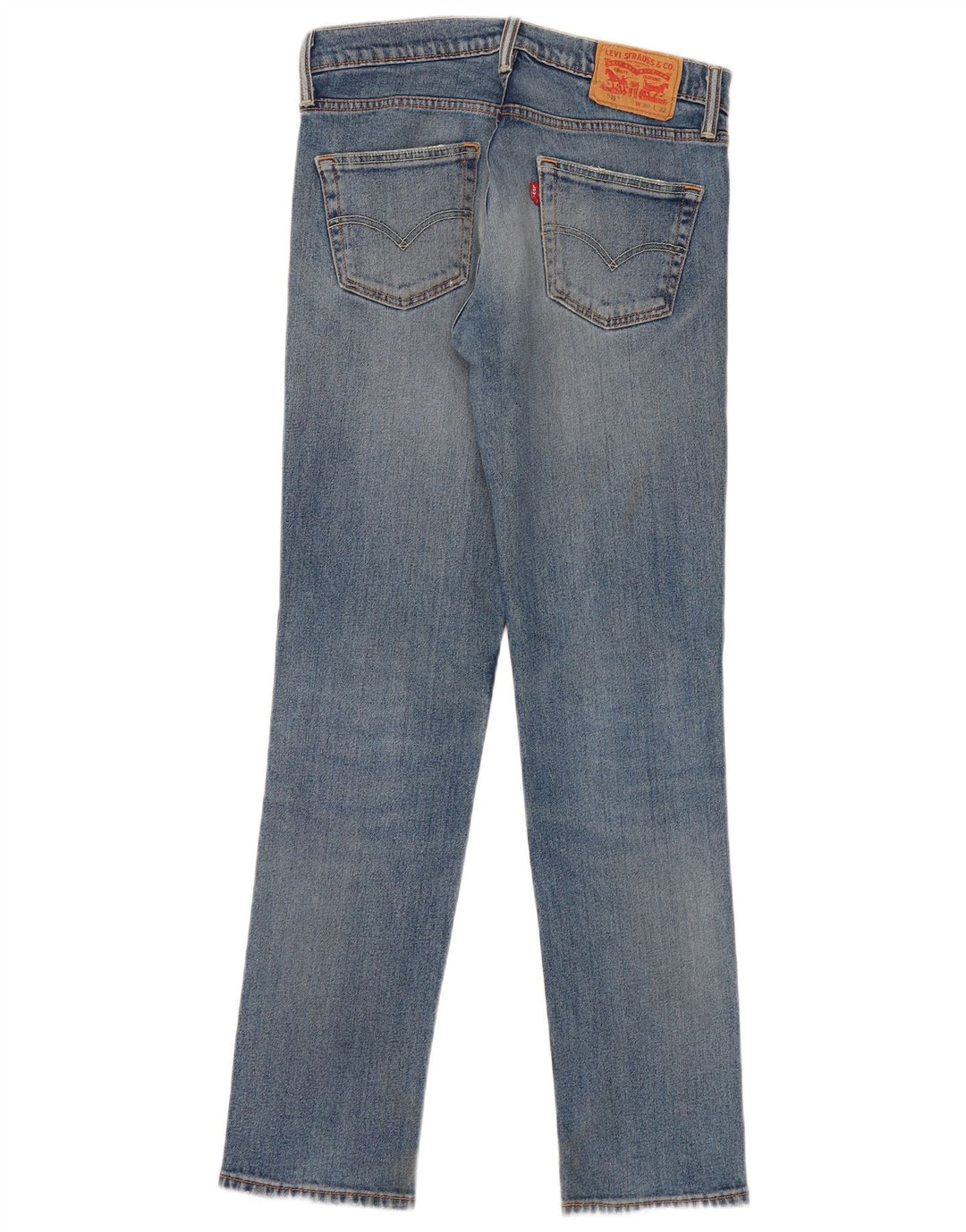 Levi's Mens 511 Slim Jeans W30 L32 Blue Cotton