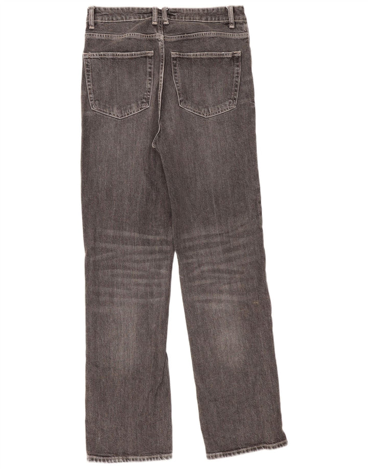 Zara Mens Straight Jeans EU 40 Medium W30 L32 Grey Cotton