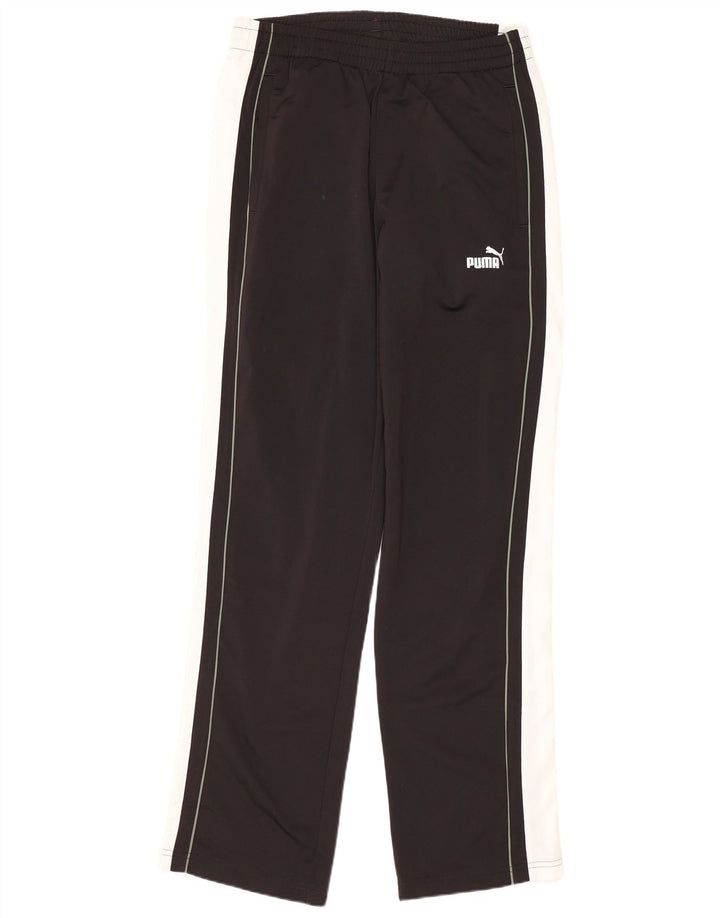 Puma Mens Tracksuit Trousers Small  Black Colourblock