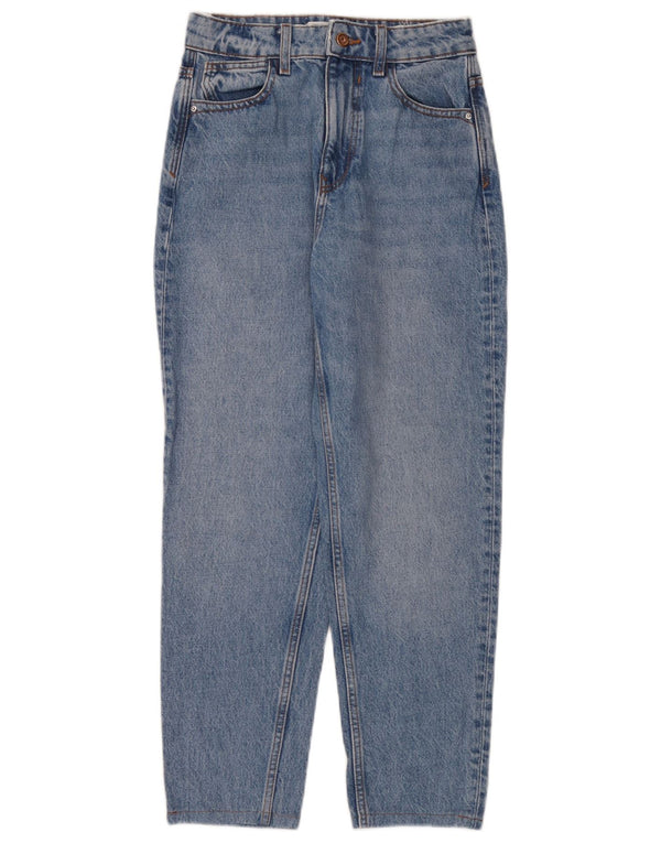 Zara Womens Tapered Jeans EU 34 XS W24 L26 Blå Bomuld