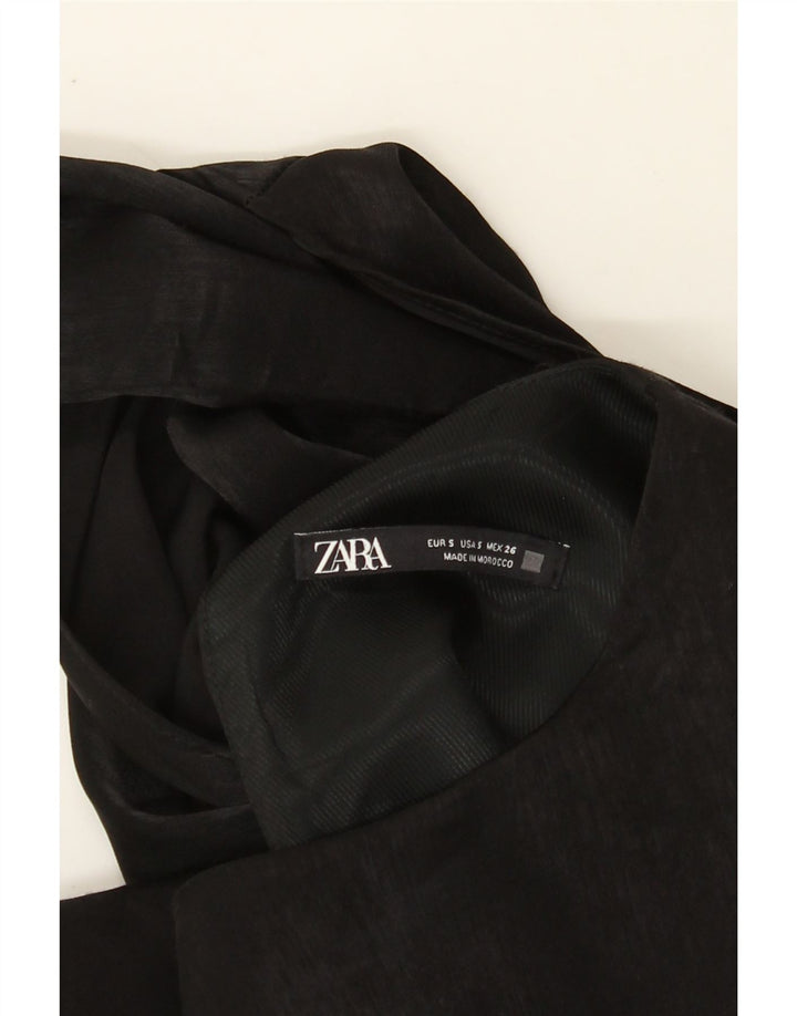 ZARA Womens Batwing Tunic Dress UK 10 Small Black Vintage Zara and Second-Hand Zara from Messina Hembry 