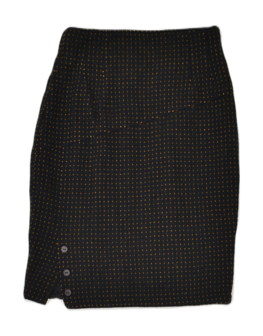 VINTAGE Womens Pencil Skirt Small W26 Black Spotted | Vintage | Thrift | Second-Hand | Used Clothing | Messina Hembry 