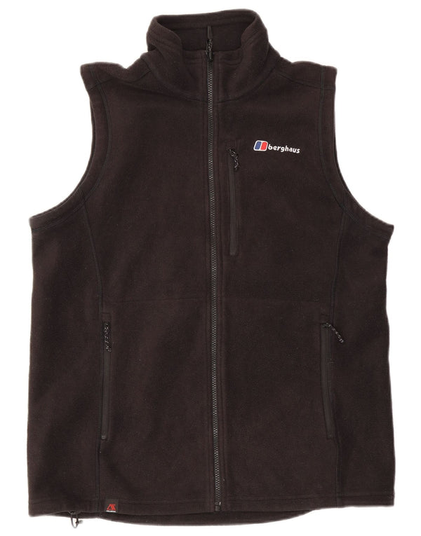Berghaus Chaleco polar para hombre UK 40 Large Poliéster negro