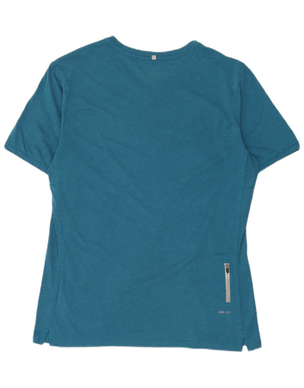 Ανδρικό μπλουζάκι Nike Dri Fit Top Large Blue Polyester