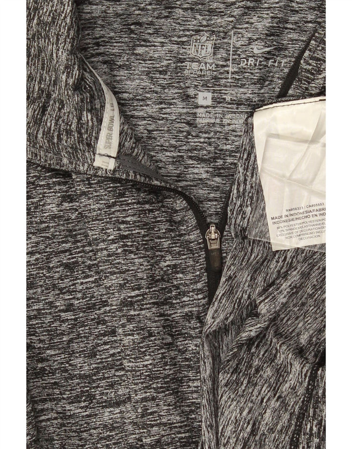 Ανδρική φόρμα με γραφικό πουλόβερ NIKE Super Bowl Lii Top Medium Grey