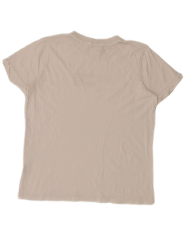 Tricou grafic Tommy Hilfiger pentru femei Top UK 14 Medium White