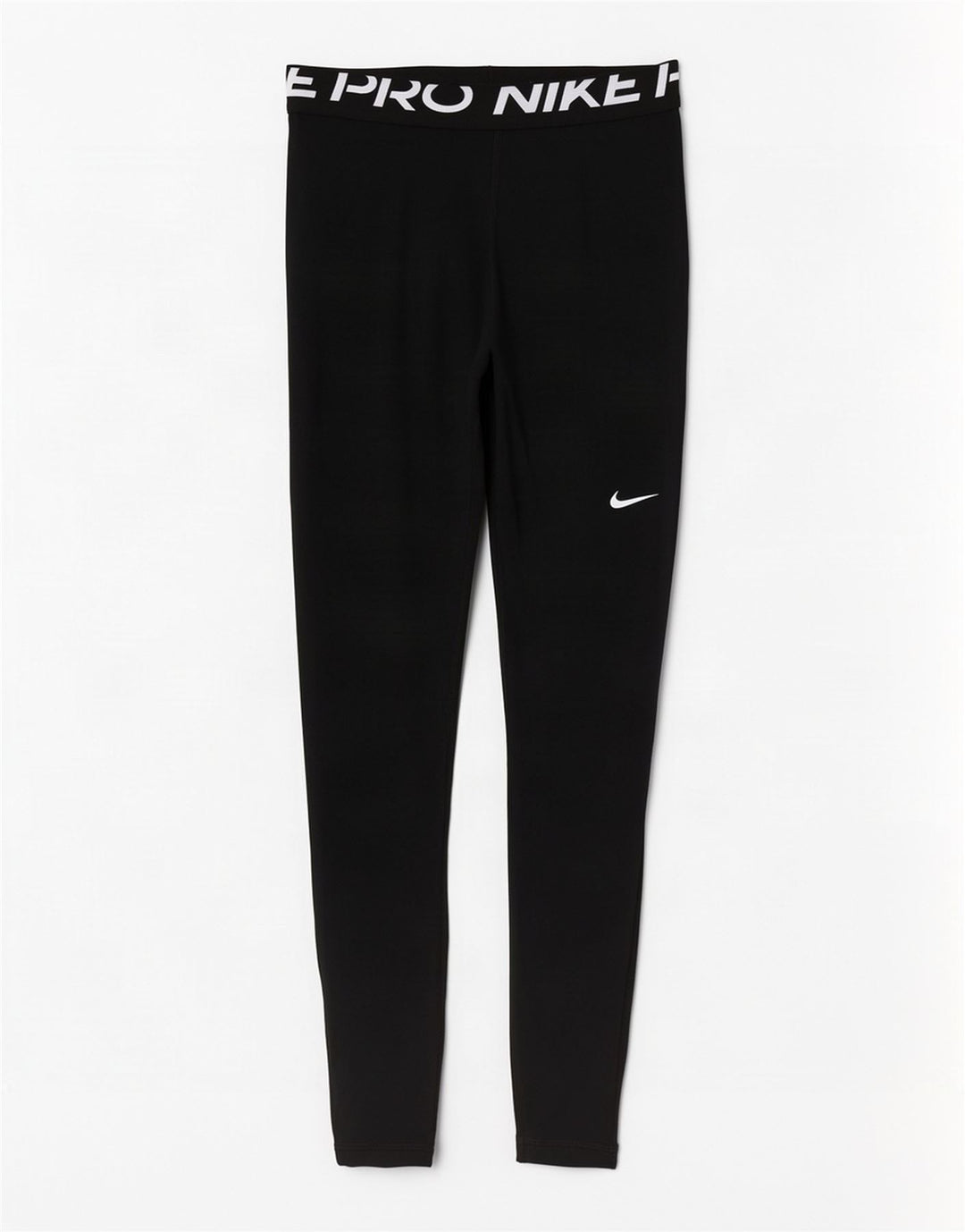 Nike Dame Dri Fit Grafiske Leggings UK 8 Small Black Polyester