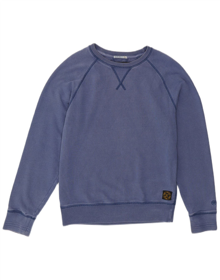 Felpa da uomo Fat Face Maglione XS Blu Cotone