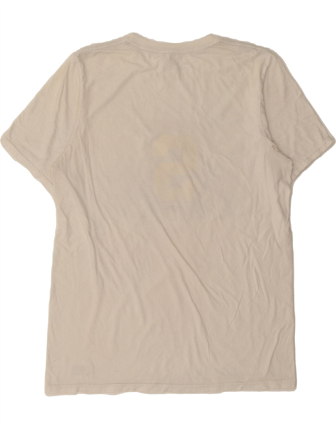 RUSSELL ATHLETIC Mens Graphic T-Shirt Top Medium White Cotton Vintage Russell Athletic and Second-Hand Russell Athletic from Messina Hembry 