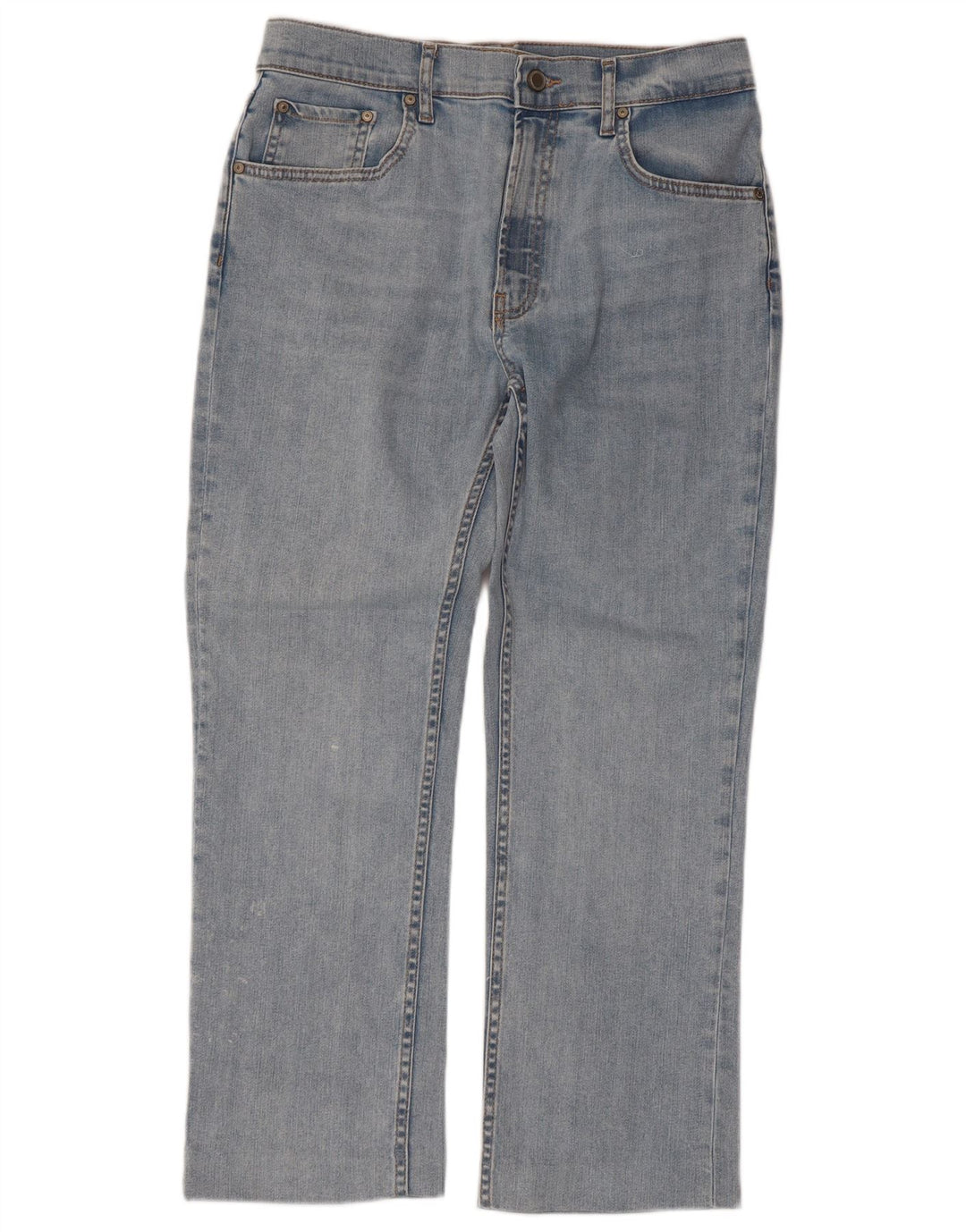 ZARA Womens Straight Jeans EU 40 Medium W30 L26 Blue Cotton