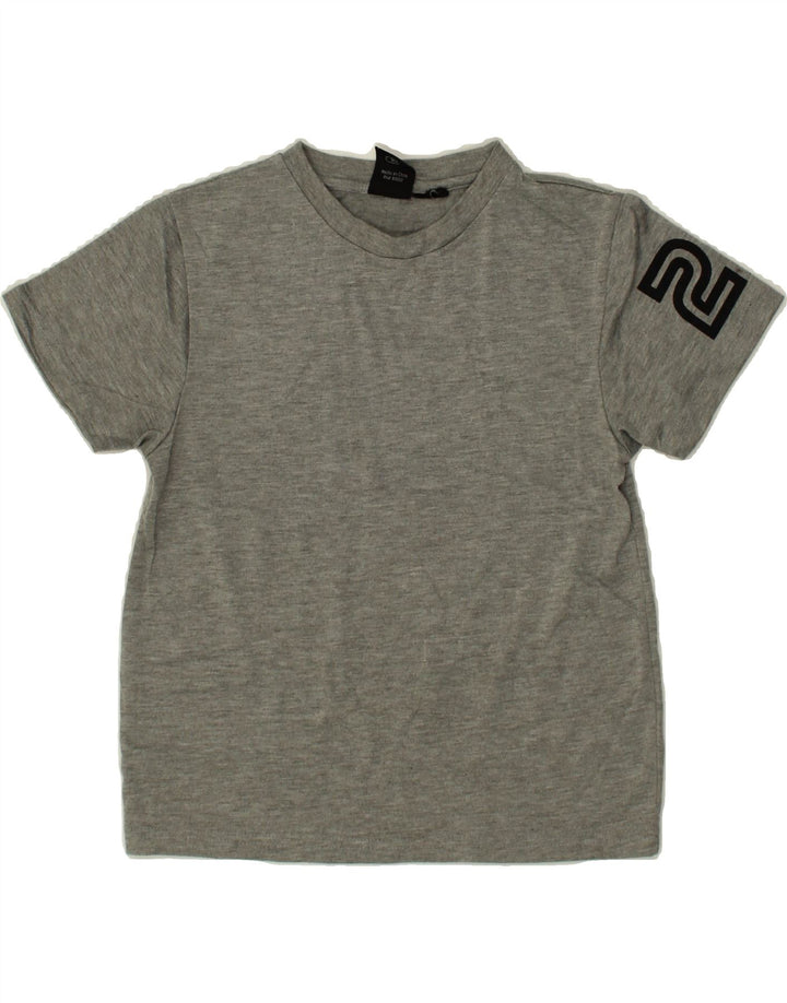STARTER Boys T-Shirt Top 7-8 Years Medium Grey Vintage Starter and Second-Hand Starter from Messina Hembry 