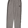 ADIDAS Træningsdragtsbukser til drenge 14-15 år Grå Flecked Polyester