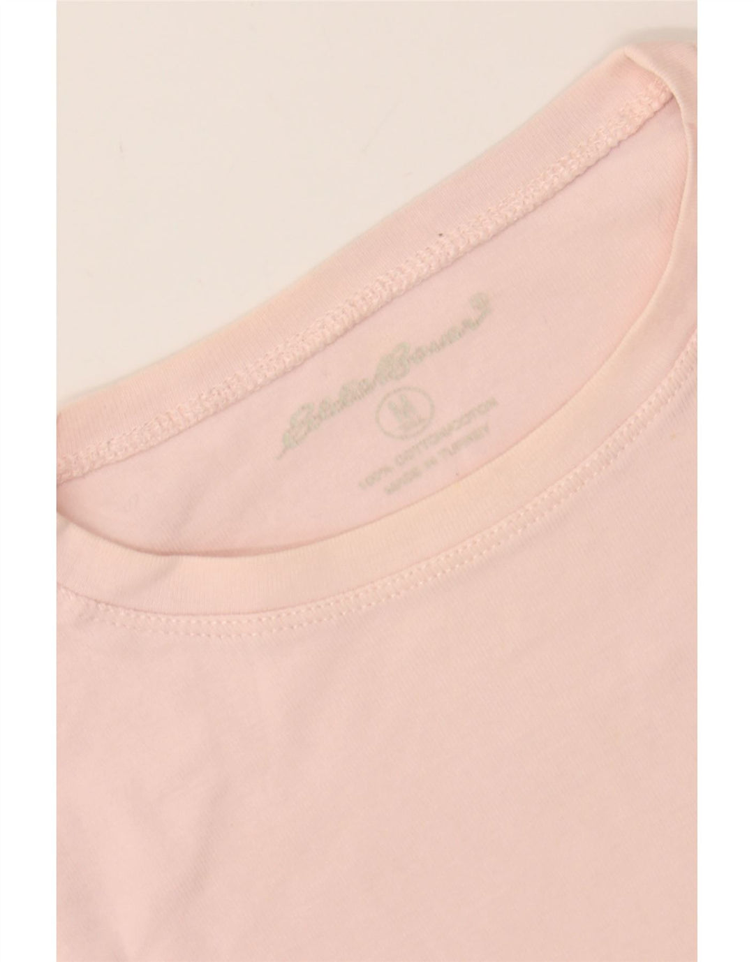 EDDIE BAUER Womens Top Long Sleeve UK 12 Medium Pink Cotton Vintage Eddie Bauer and Second-Hand Eddie Bauer from Messina Hembry 