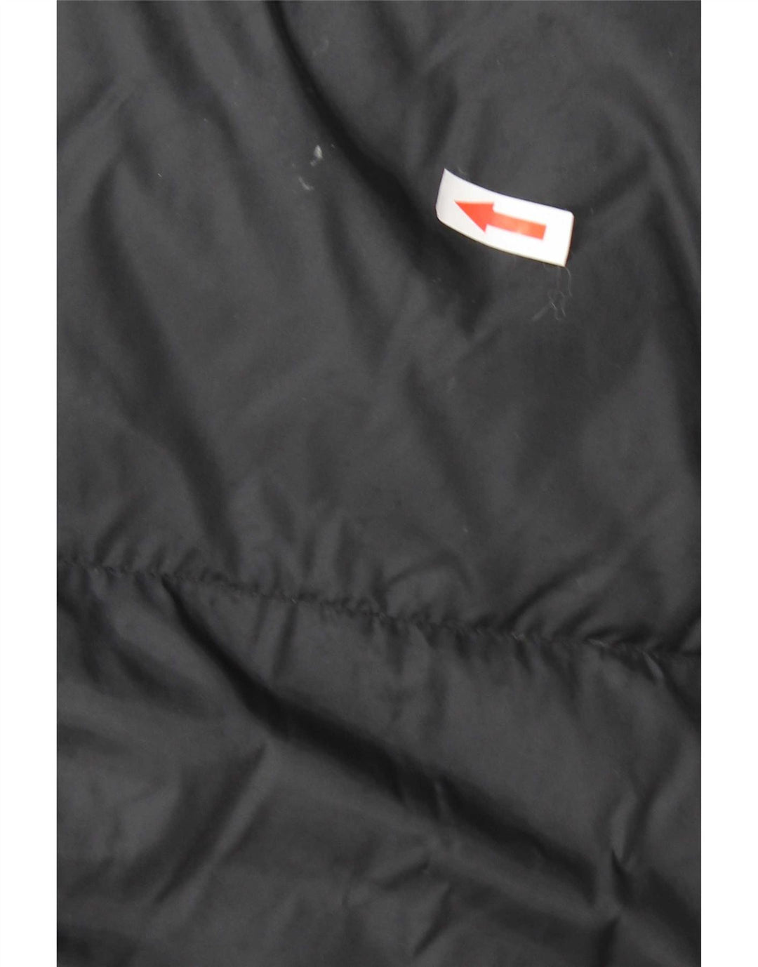 Fila Mens Hooded Padded Jacket IT 52 Large Black Polyamide