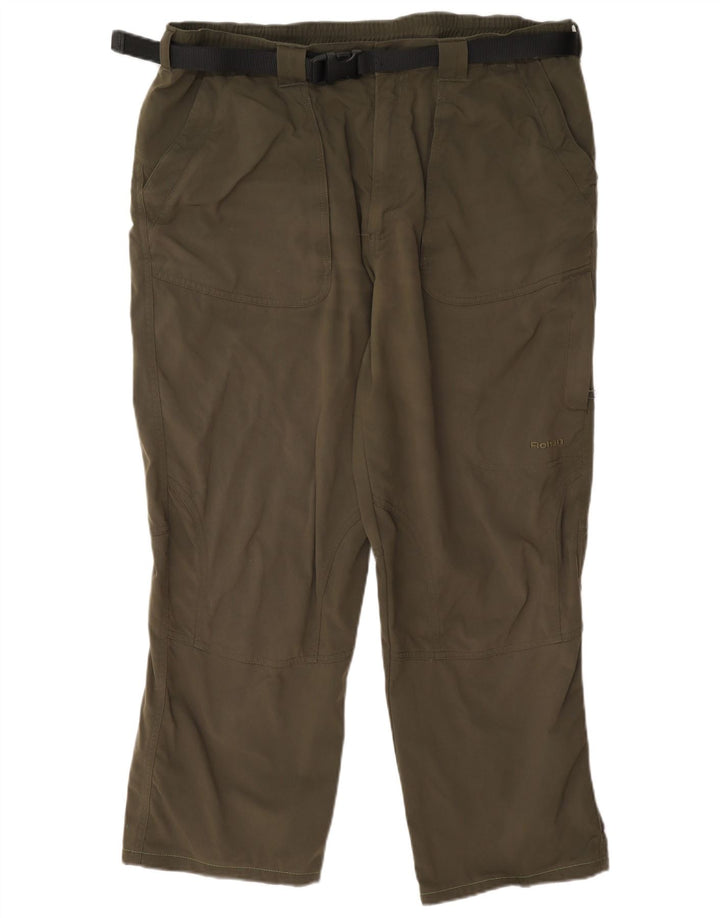 Rohan Herre Regular Cargo Bukser Large W35 L27 Khaki Polyamid