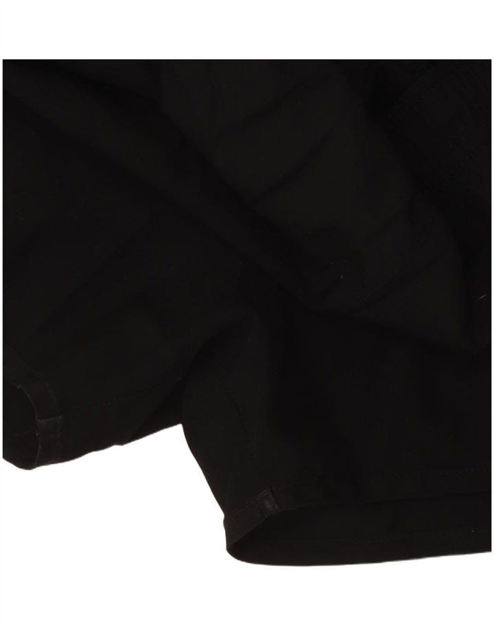 NIKE Womens Dri Fit Sport Shorts UK 14 Medium  Black Polyester