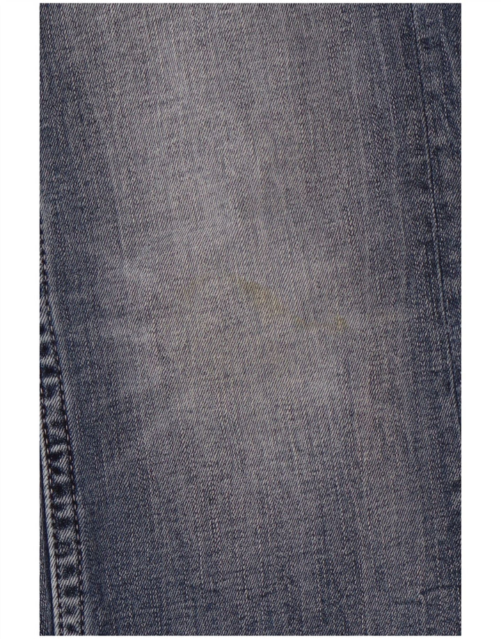 BKE Womens Aiden Bootcut Jeans W28 L30 Navy Blue Cotton