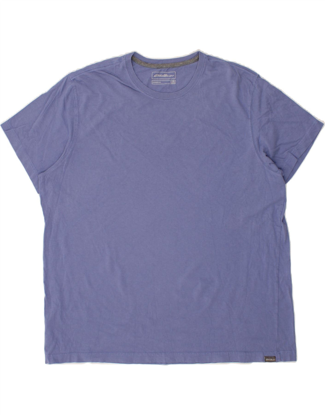EDDIE BAUER Mens T-Shirt Top 2XL Blue Cotton Vintage Eddie Bauer and Second-Hand Eddie Bauer from Messina Hembry 