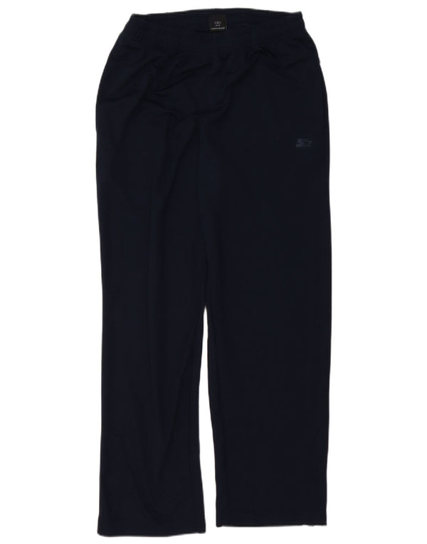 Starter Mens Tracksuit Trousers UK 28/30 Small Navy Blue Polyester