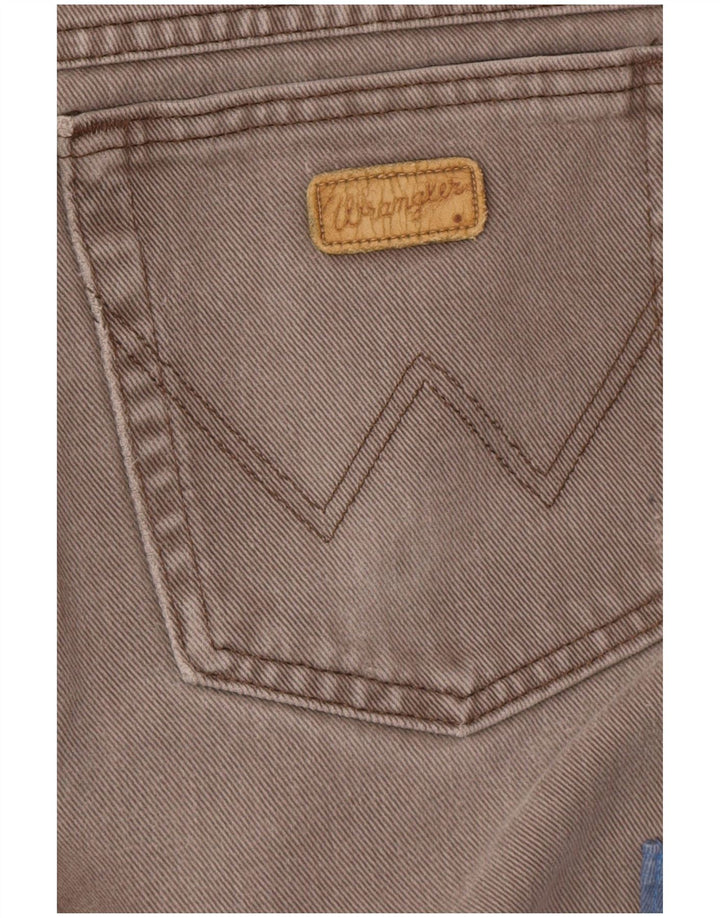 Męskie proste jeansy WRANGLER W36 L32 szare