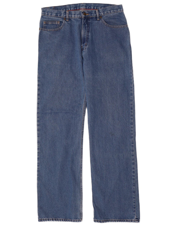 Marks & Spencer Mens Blue Harbour Straight Jeans W34 L33 Cotton