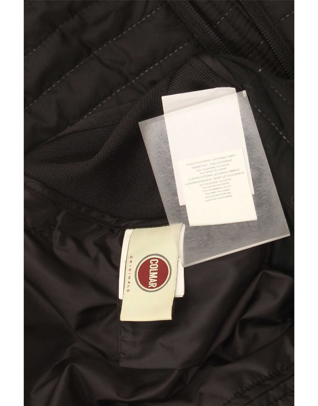 Colmar Ανδρικό μπουφάν IT 52 Large Black Colourblock Πολυεστέρας