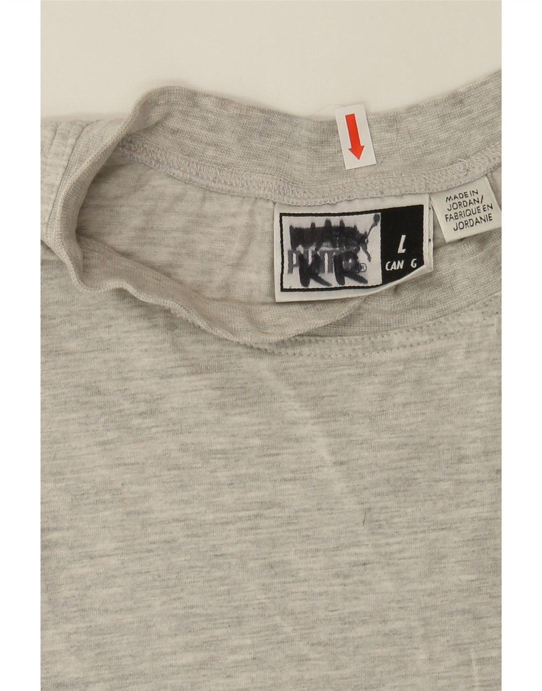 PUMA Mens T-Shirt Top Large Grey Cotton Vintage Puma and Second-Hand Puma from Messina Hembry 